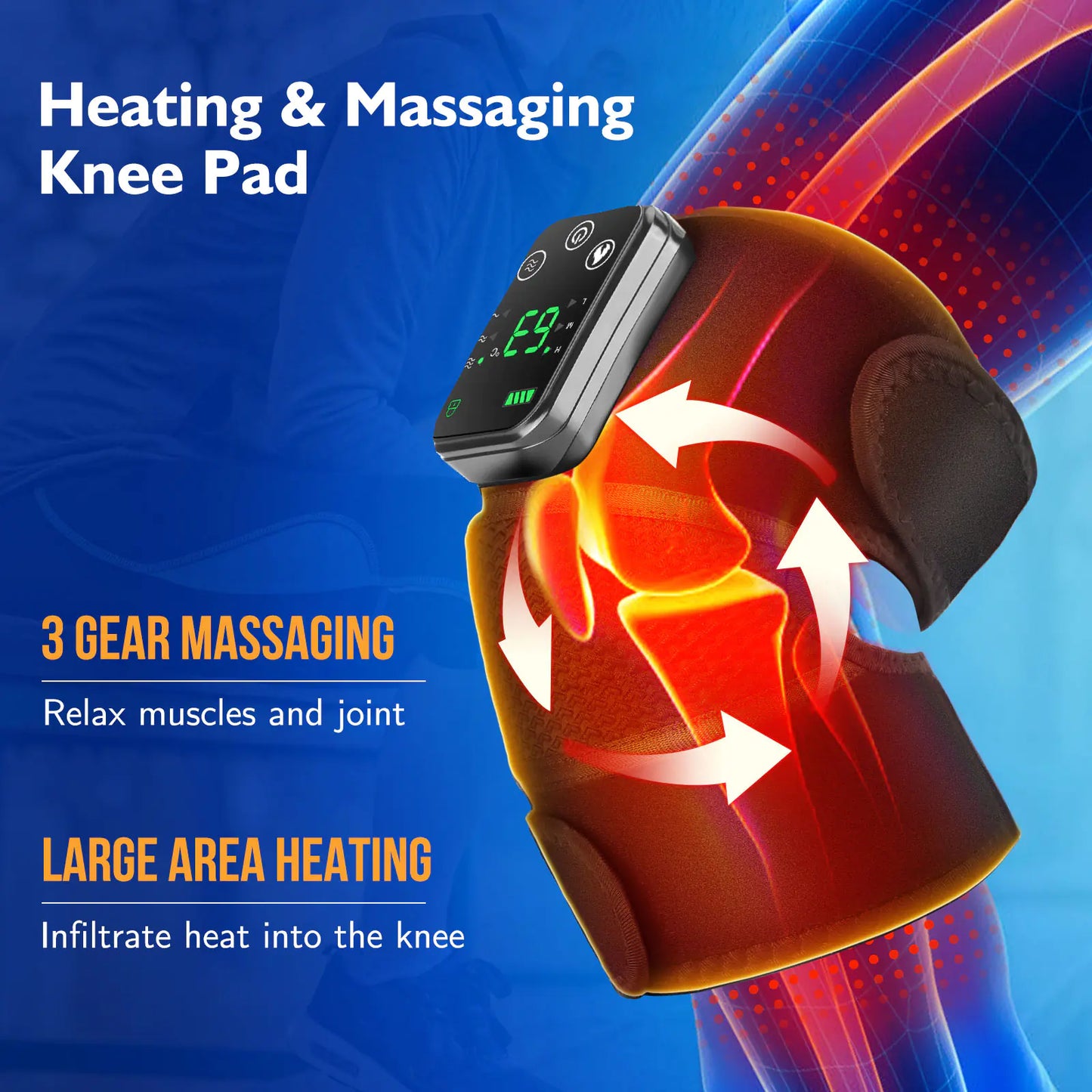 KneeRelief™ Heating Massager