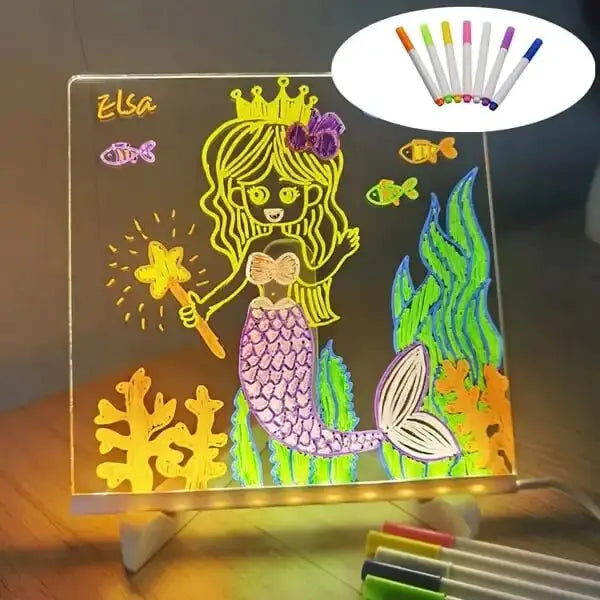 GlowSketch™ Erasable USB Drawing Board