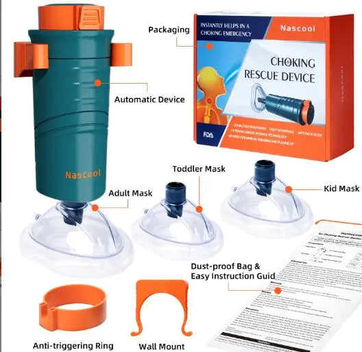 First Aid Anti-Choking Rescue Device (One Set)