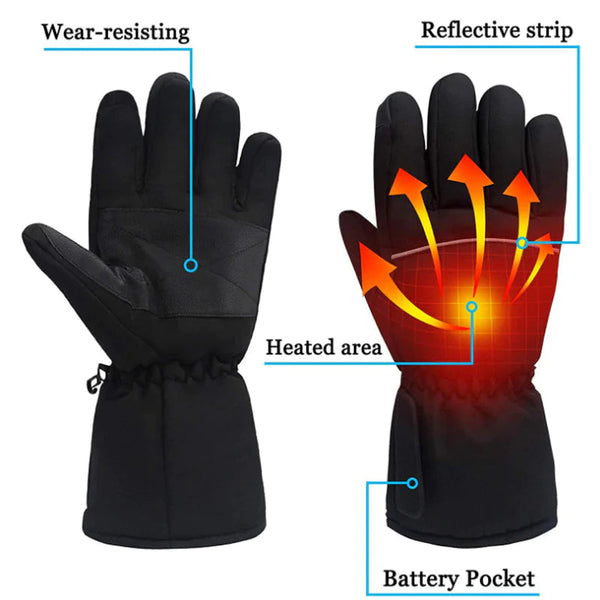 Warmth-Control Winter Gloves